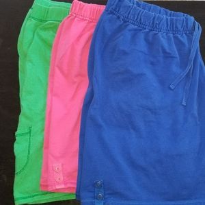 Lot of "JMS" Just My Size SWEAT SHORTS size 3x like new.